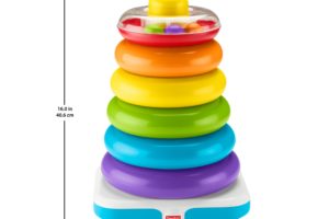 FISHER-PRICE ÓRIÁS SZÍNES GYŰRŰPIRAMIS - GJW15